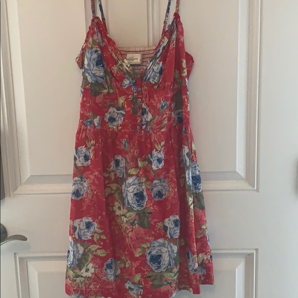 Abercrombie & Fitch Dresses & Skirts - Abercrombie & Fitch - red sundress size L Abercrombie & Fitch Dresses & Skirts - Abercrombie & Fitch - red sundress size L